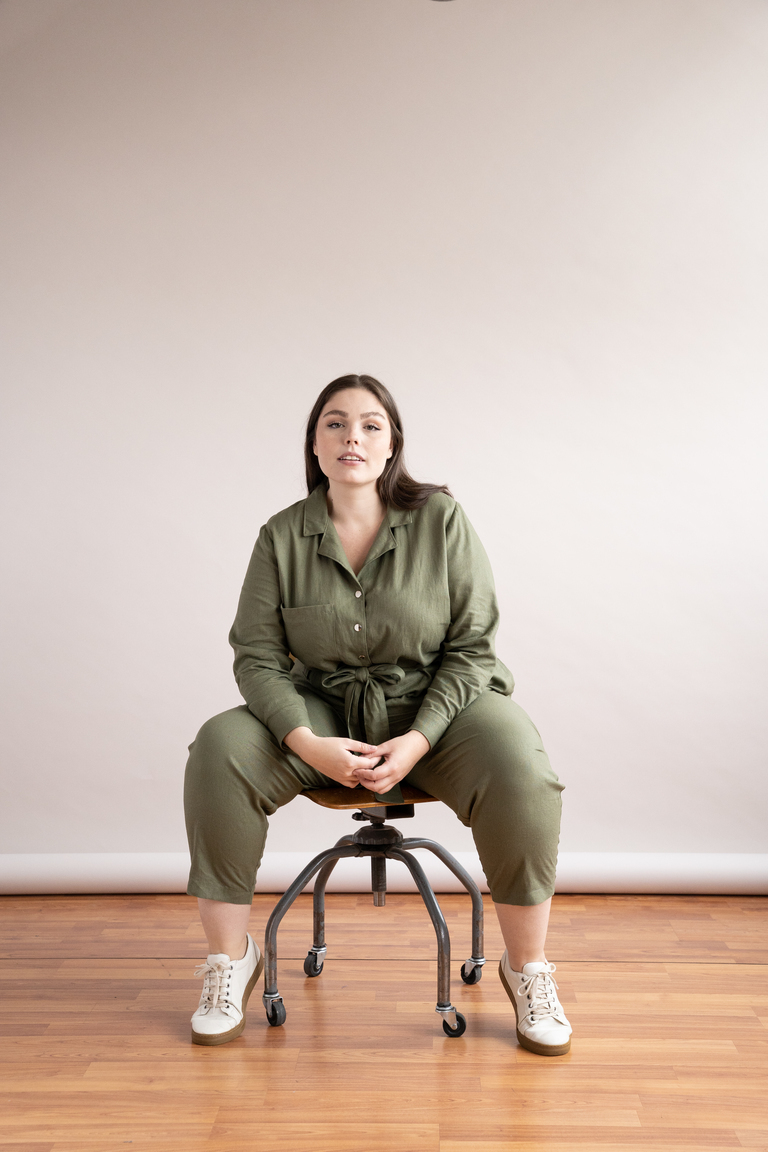 The Campbell Jumpsuit Bonus sewing pattern, from Seamwork
