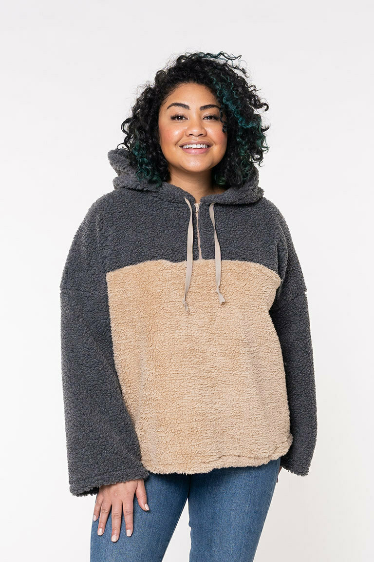 The Amari Sweatshirt Bonus sewing pattern, from Seamwork