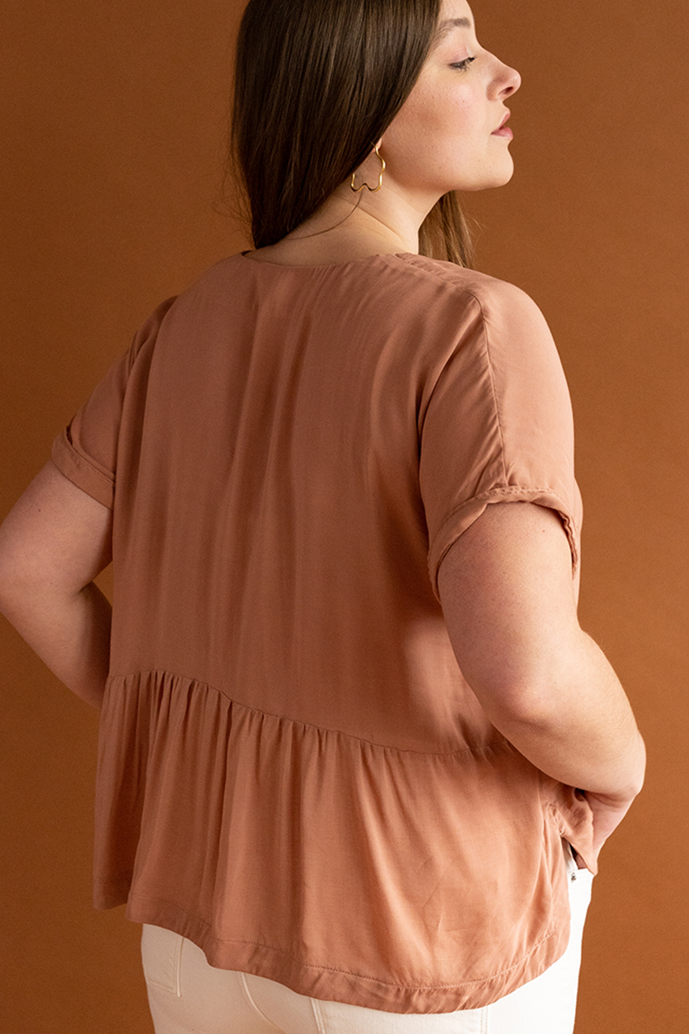 The Marlow Top Bonus sewing pattern, from Seamwork