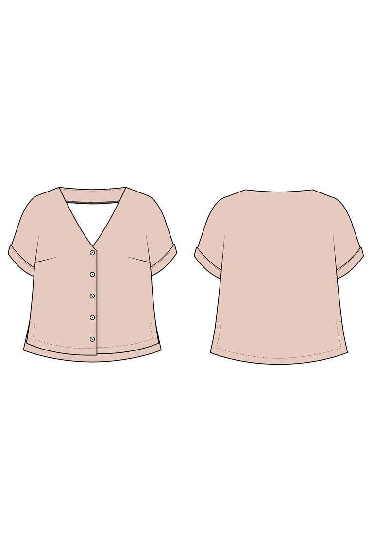 The Marlow sewing pattern, from Seamwork