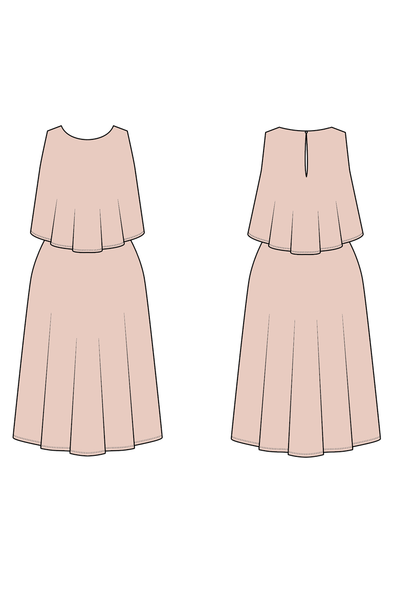 The Jada sewing pattern, from Seamwork