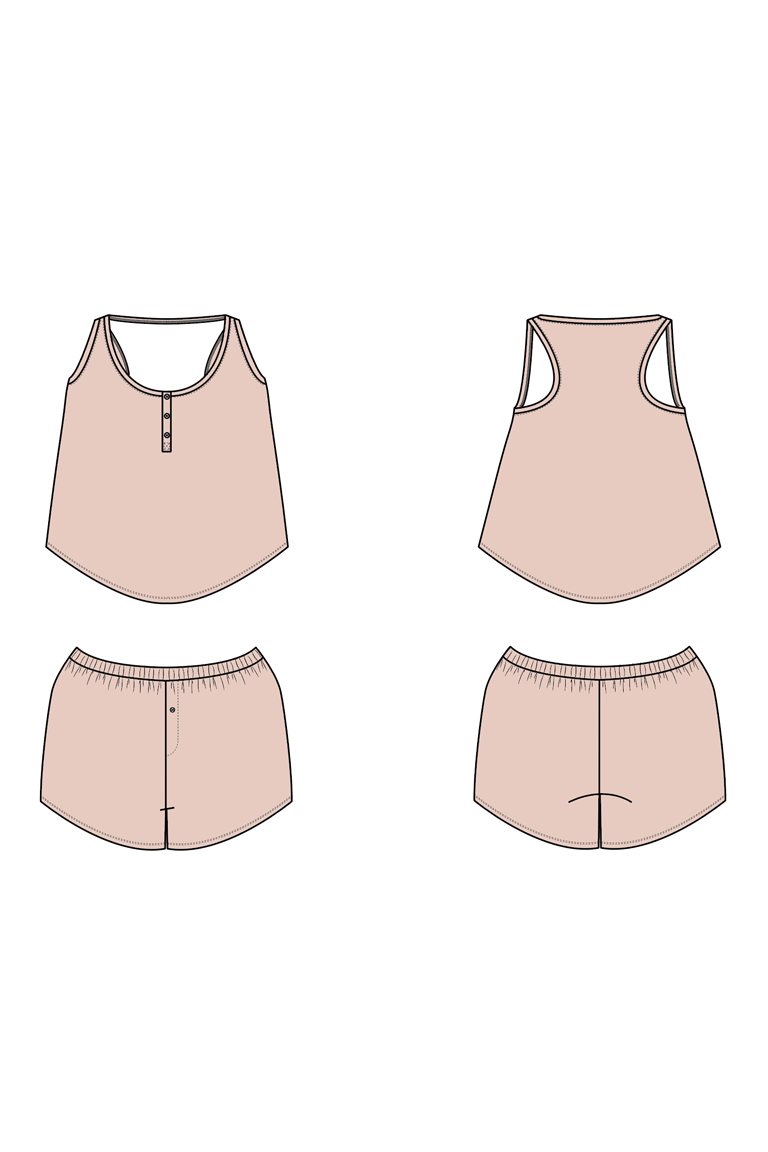 The Cal sewing pattern, from Seamwork