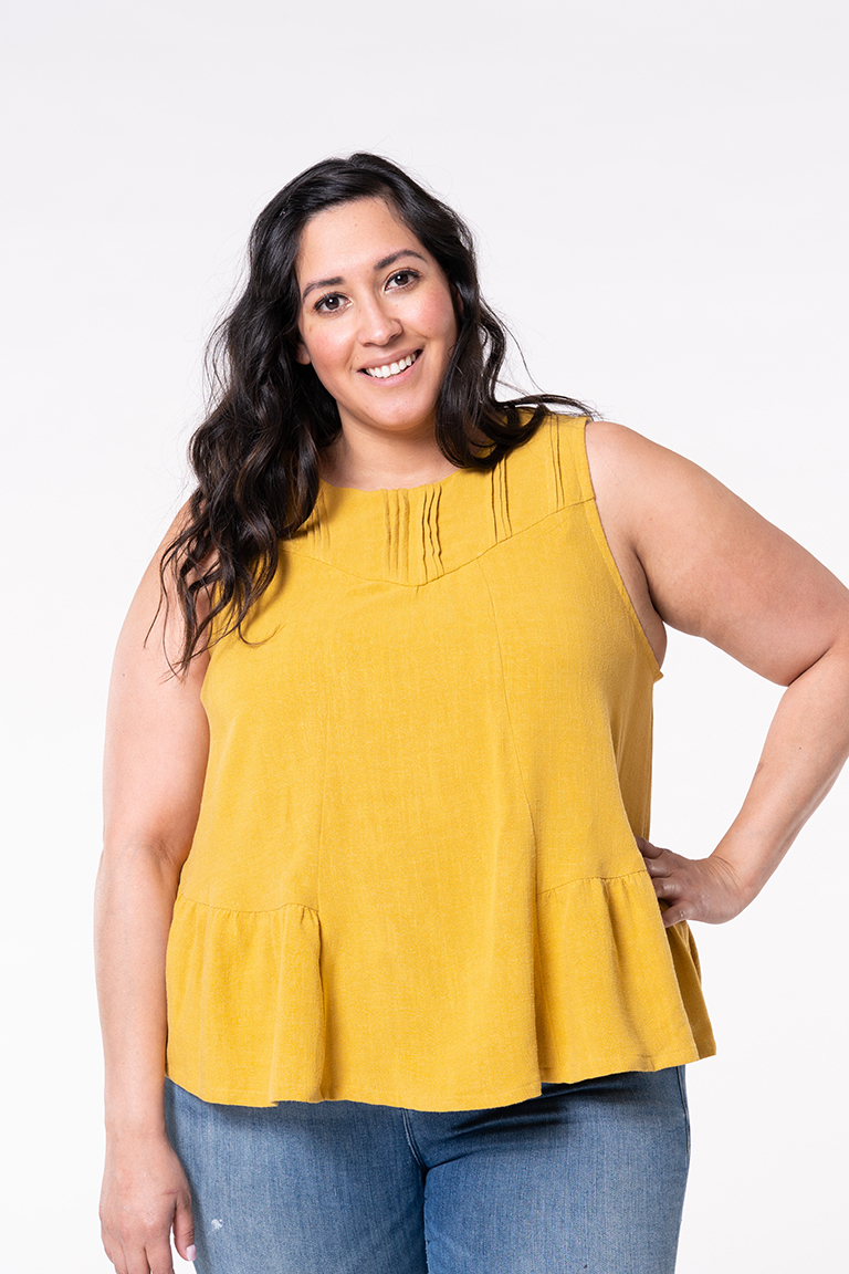 The Kemper Top Bonus sewing pattern, from Seamwork