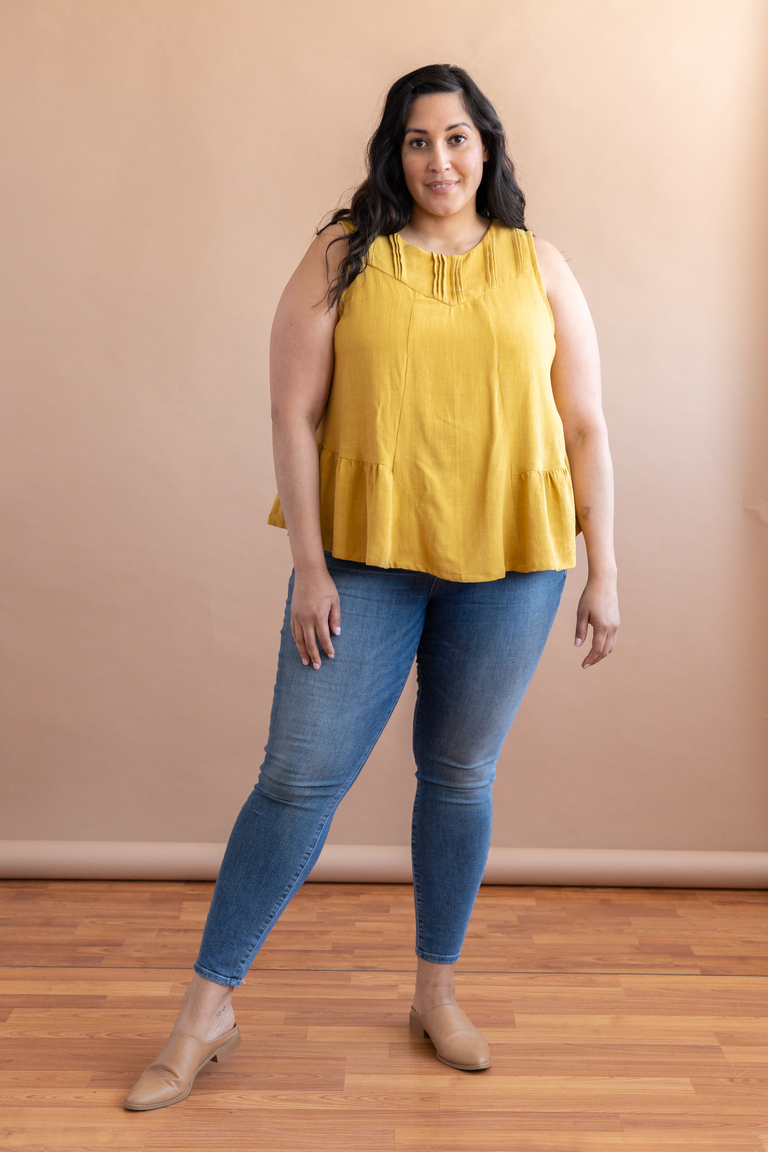 The Kemper Top Bonus sewing pattern, from Seamwork