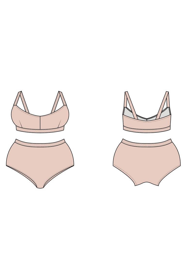 The Maggie sewing pattern, from Seamwork