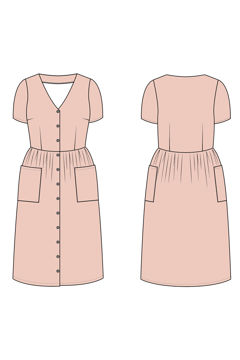 The Killian sewing pattern, from Seamwork