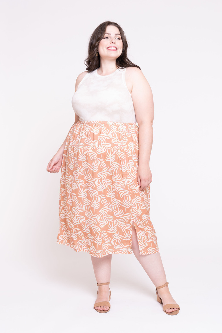The Pauline Skirt Bonus sewing pattern, from Seamwork
