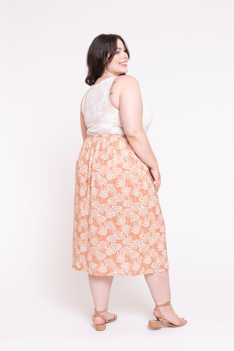 The Pauline Skirt Bonus sewing pattern, from Seamwork