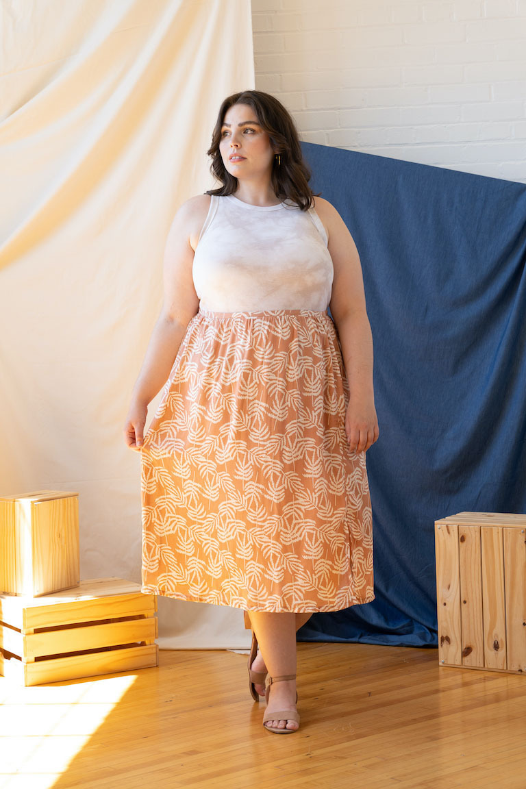 The Pauline Skirt Bonus sewing pattern, from Seamwork