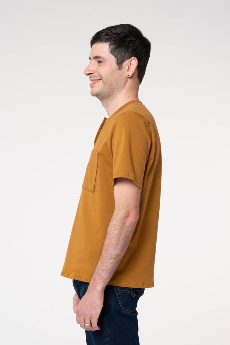 The Ryan T-shirt Bonus sewing pattern, from Seamwork