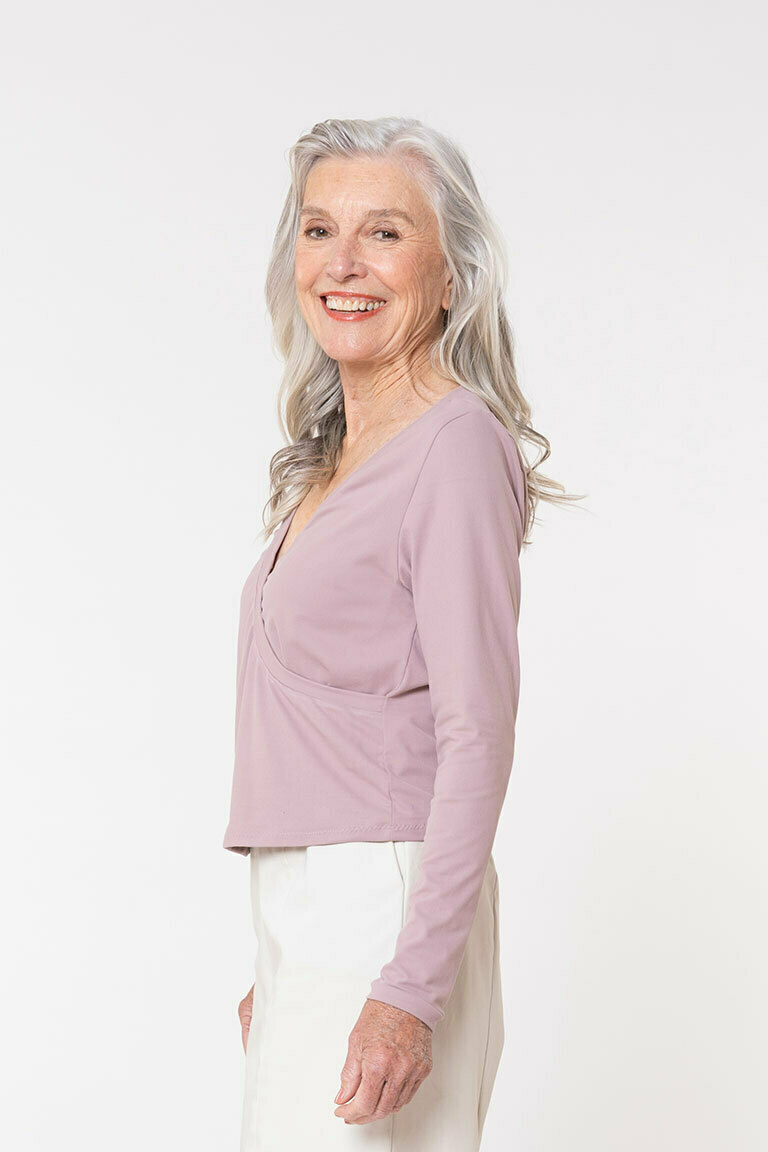 The Hollis Sweater Bonus sewing pattern, from Seamwork