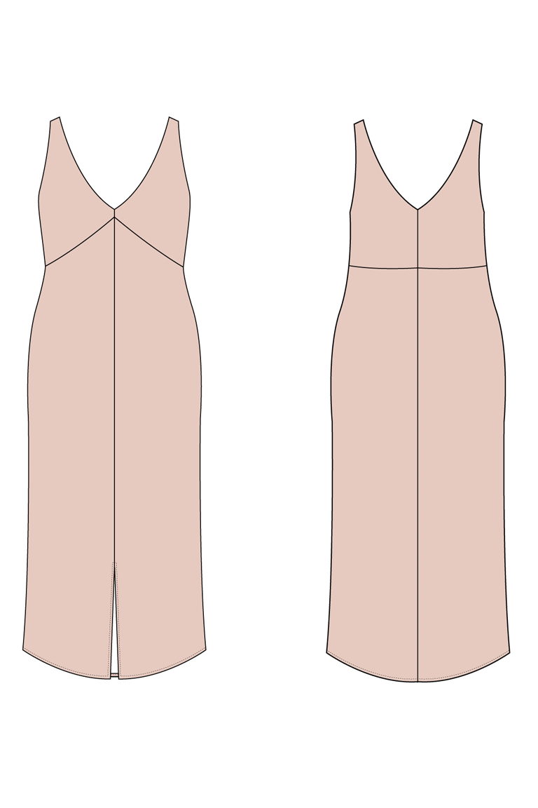 The Grace Dress Bonus sewing pattern, from Seamwork