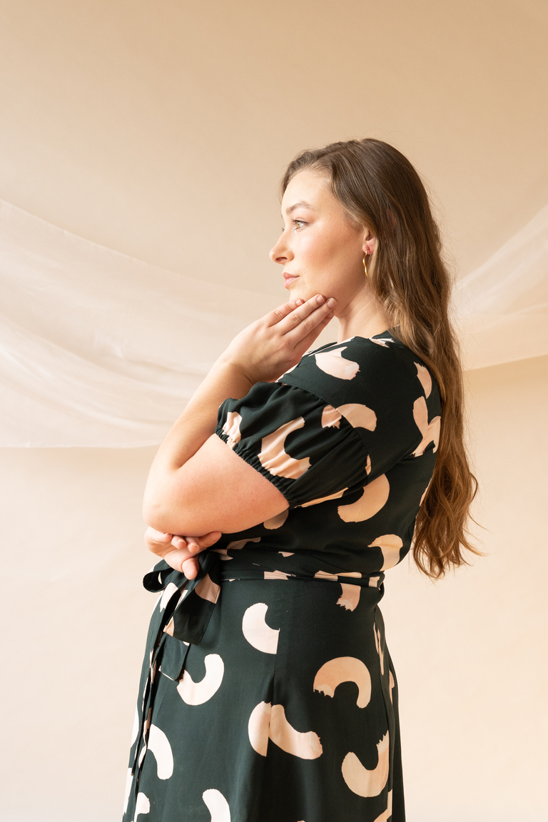The Taylor Dress Bonus sewing pattern, from Seamwork