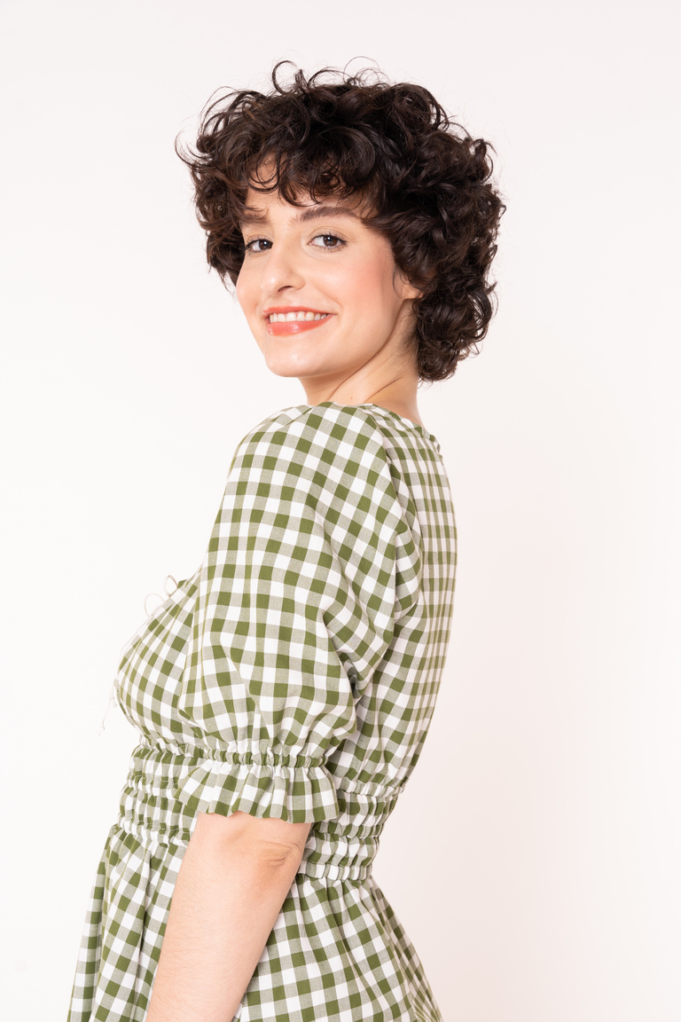 The Meg Dress Bonus sewing pattern, from Seamwork