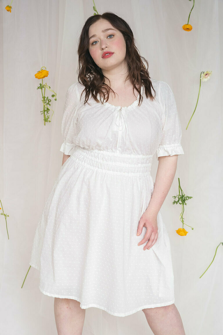 The Meg Dress Bonus sewing pattern, from Seamwork