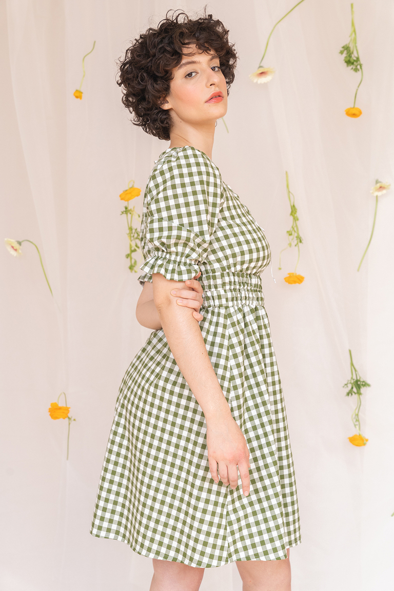 The Meg Dress Bonus sewing pattern, from Seamwork
