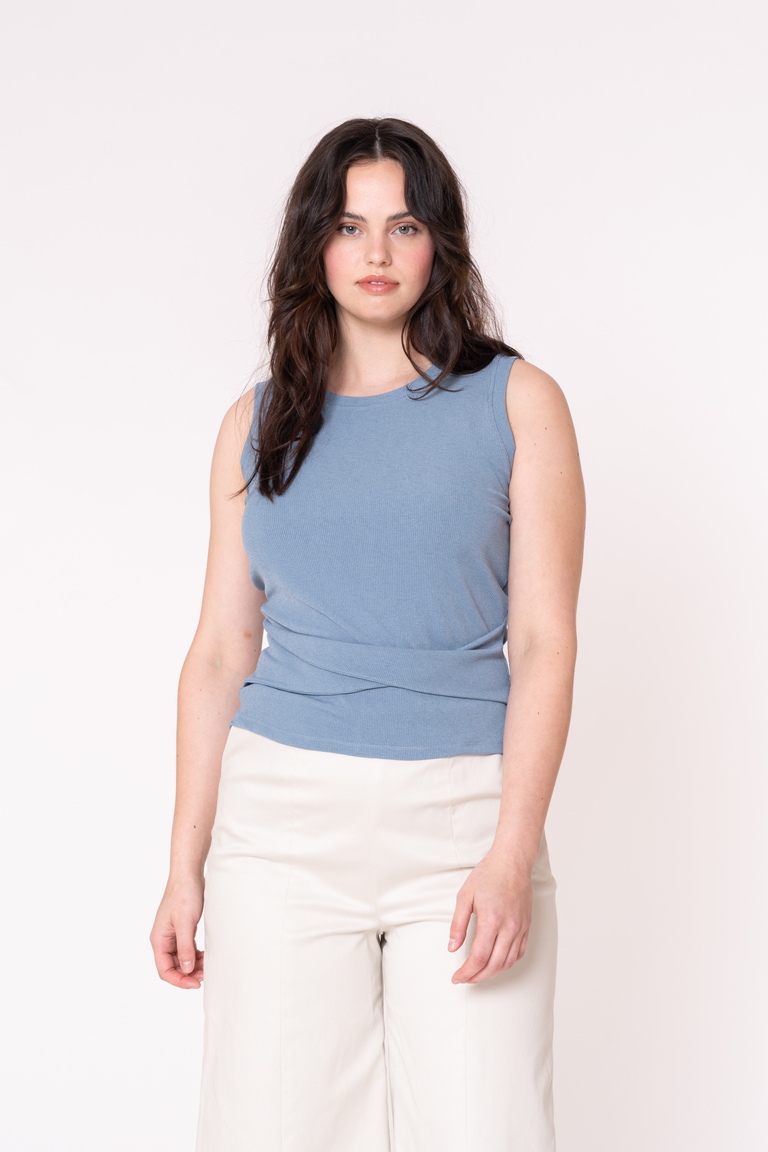 The Aaronica Top & Dress Bonus sewing pattern, from Seamwork