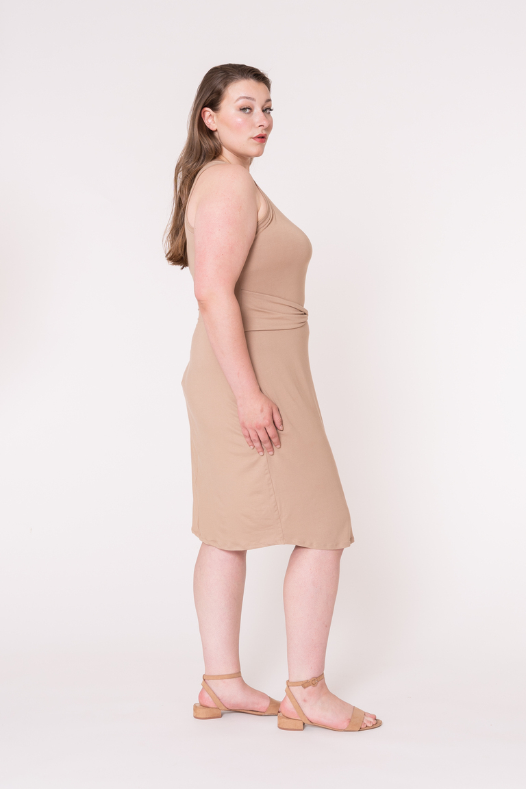 The Aaronica Top & Dress Bonus sewing pattern, from Seamwork