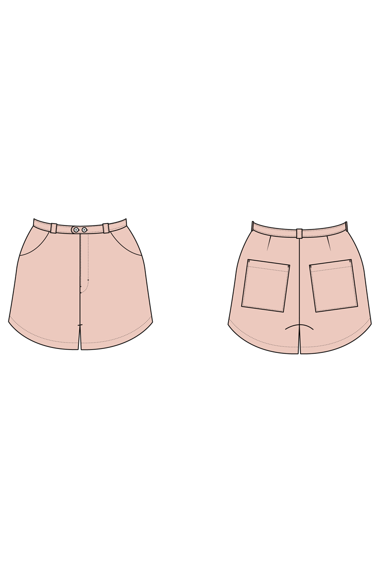 The Effie sewing pattern, from Seamwork