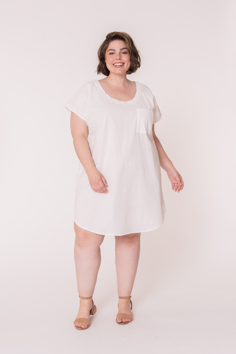 The Hansie Top Bonus sewing pattern, from Seamwork