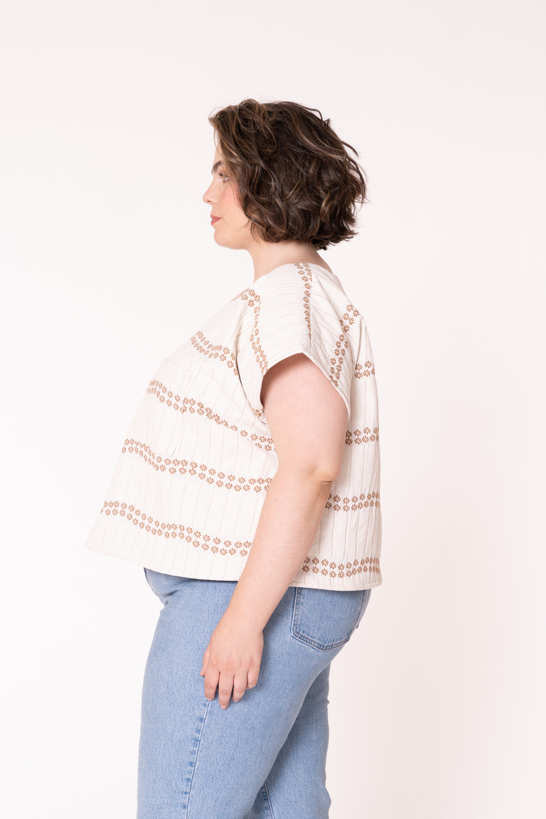 The Hansie sewing pattern, from Seamwork