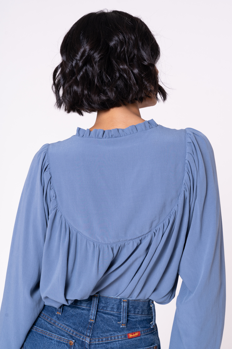 The Aims Blouse Bonus sewing pattern, from Seamwork