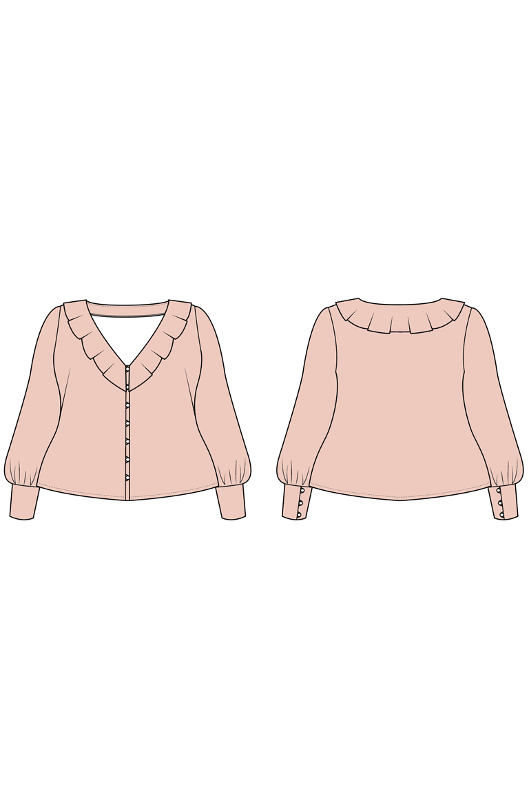 The Danielle sewing pattern, from Seamwork