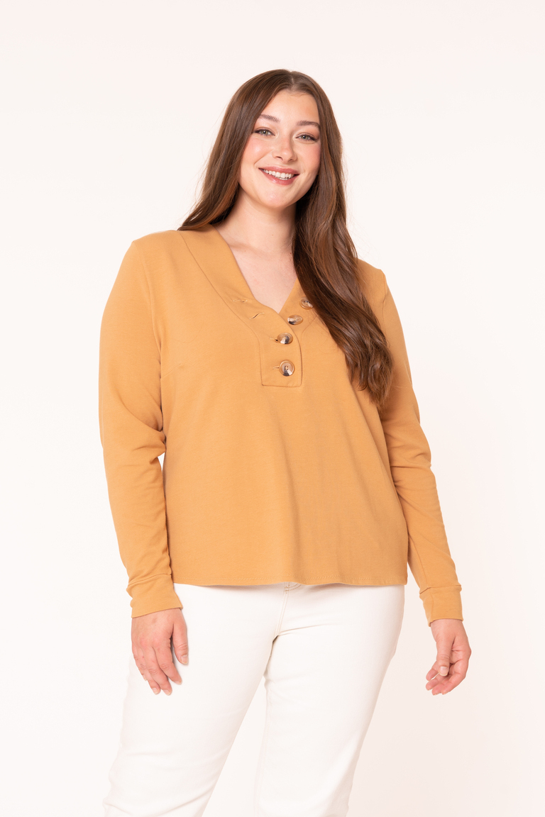 The Vicky Sweater Bonus sewing pattern, from Seamwork