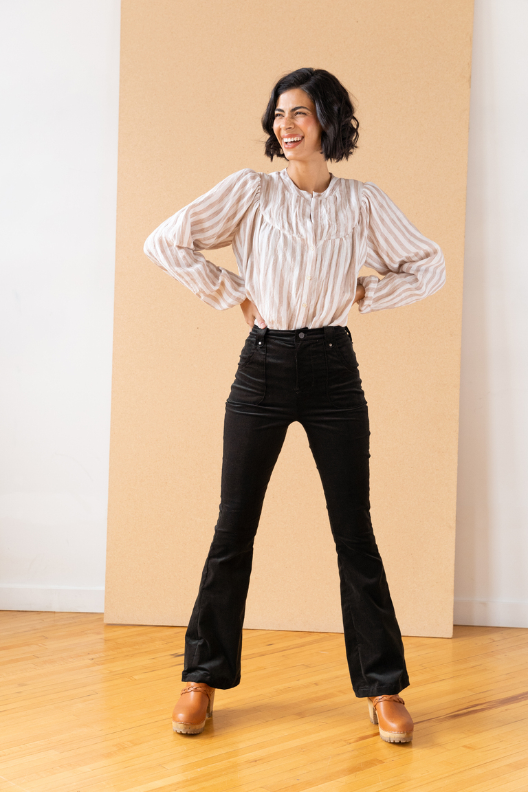 The Chelsea Jeans Bonus sewing pattern, from Seamwork