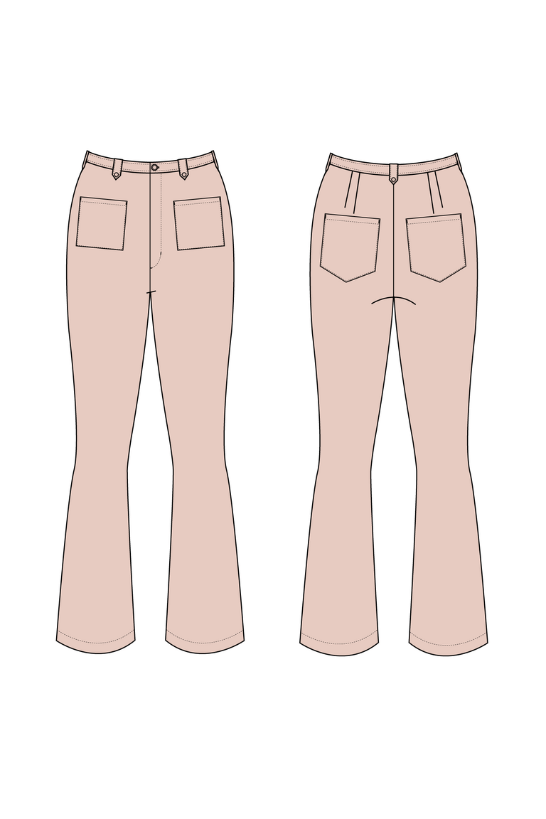 The Chelsea sewing pattern, from Seamwork