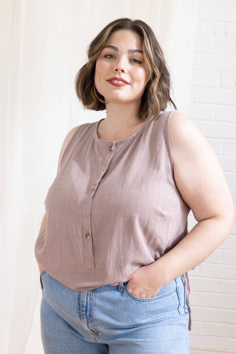 The Riley Top Bonus sewing pattern, from Seamwork
