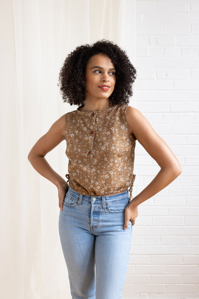 The Riley Top Bonus sewing pattern, from Seamwork