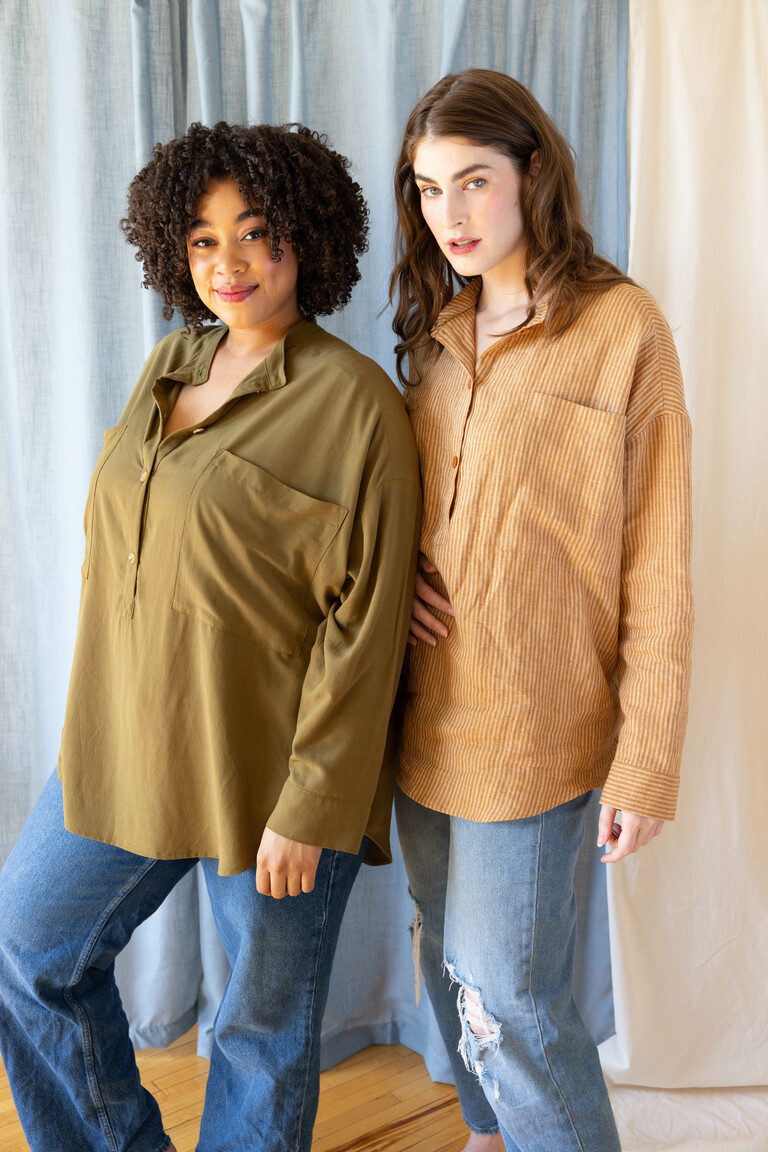 The Roan Tunic Bonus sewing pattern, from Seamwork