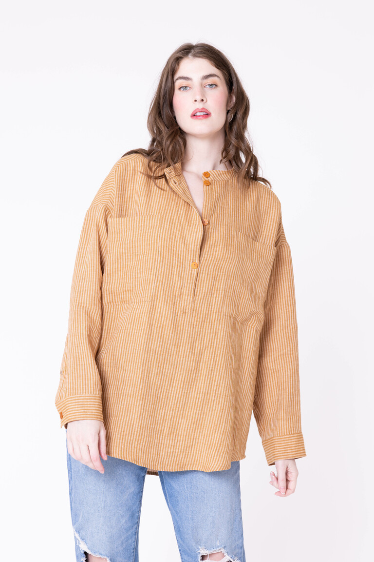 The Roan Tunic Bonus sewing pattern, from Seamwork