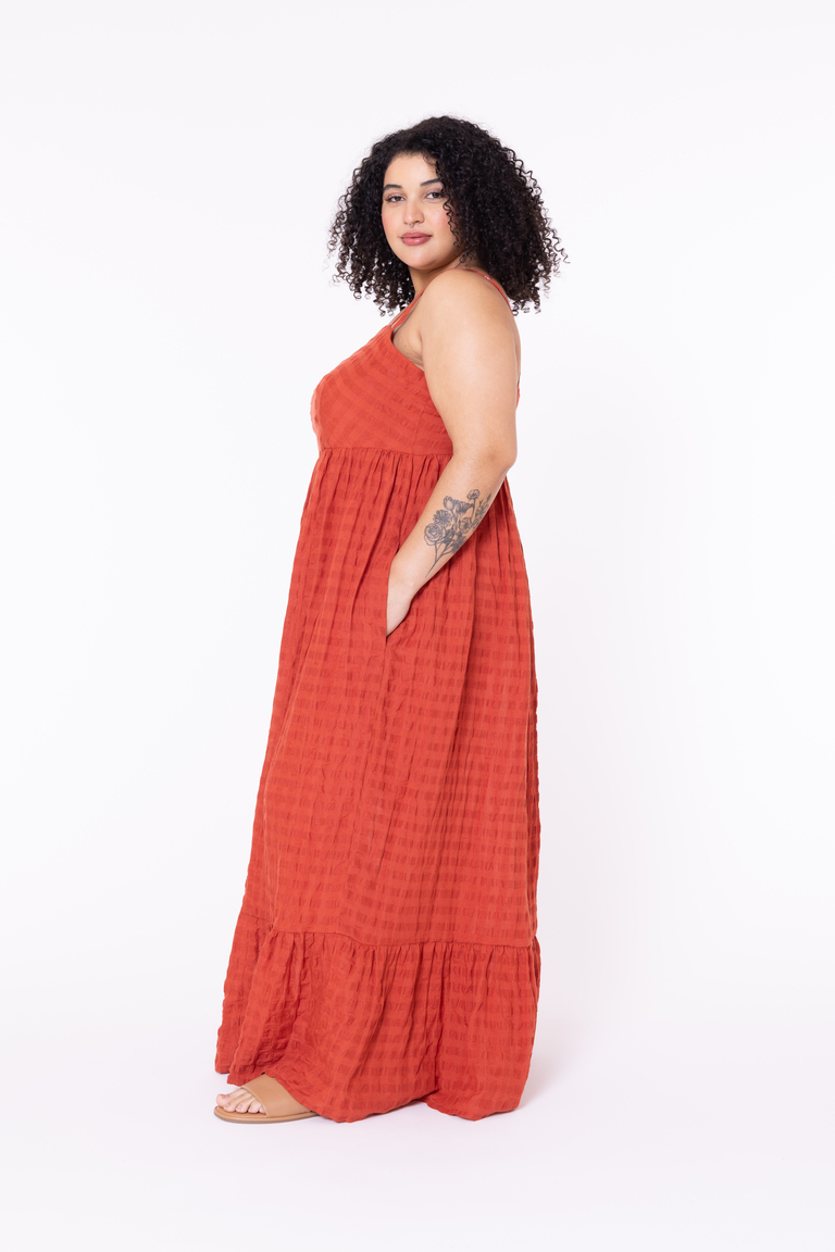 The Leighanne Dress Bonus sewing pattern, from Seamwork