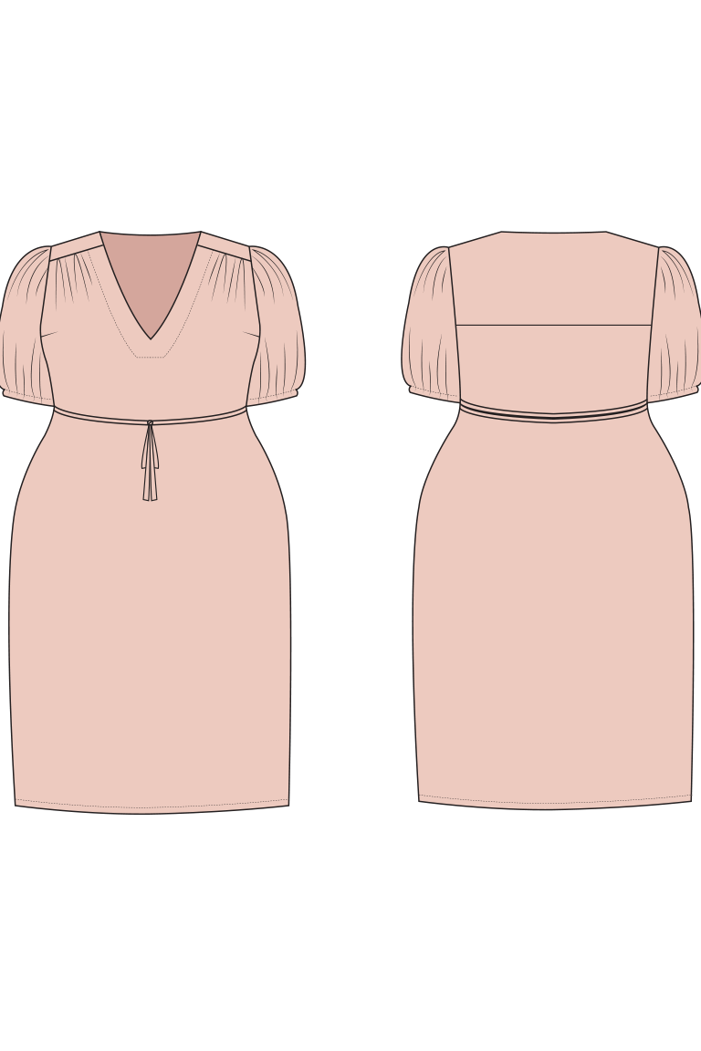 The Kit Blouse Bonus sewing pattern, from Seamwork