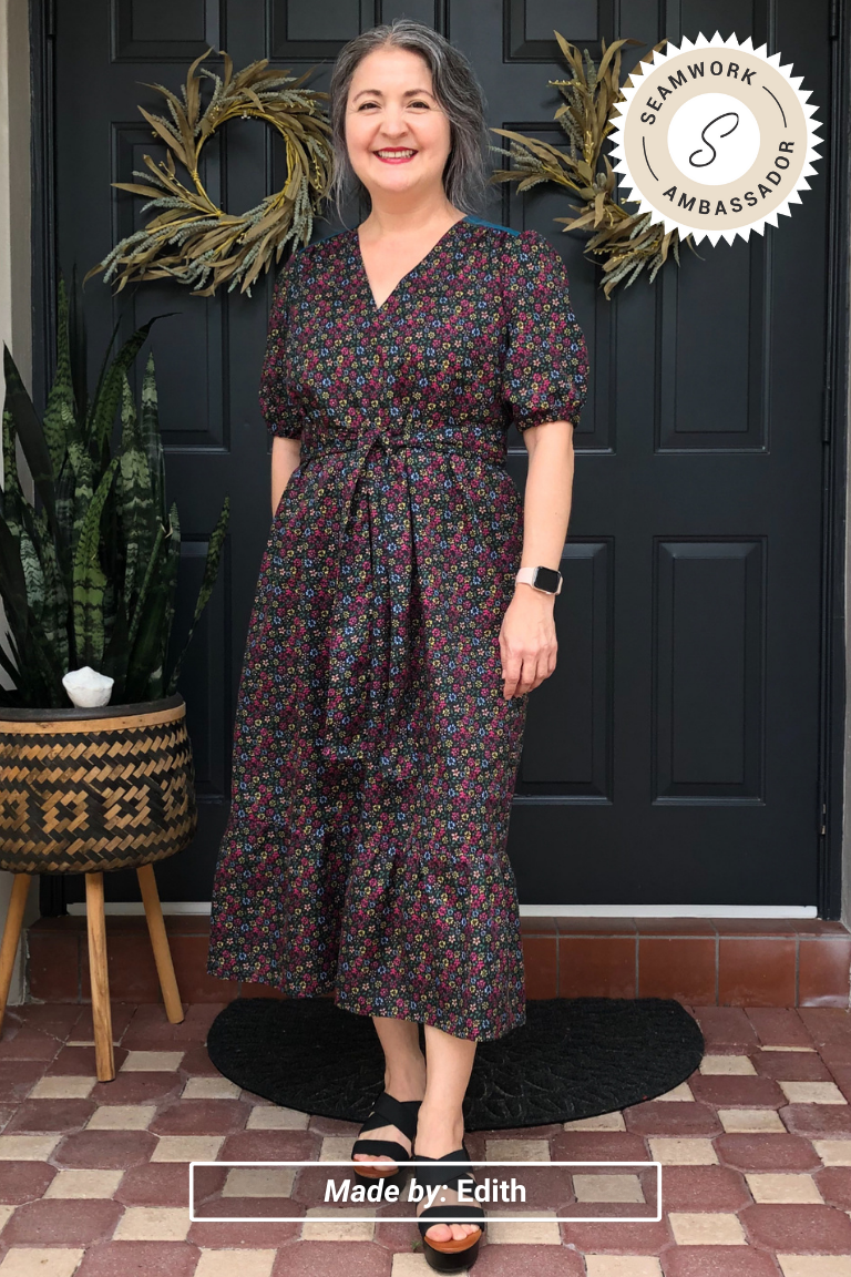 The Kit Blouse Bonus sewing pattern, from Seamwork