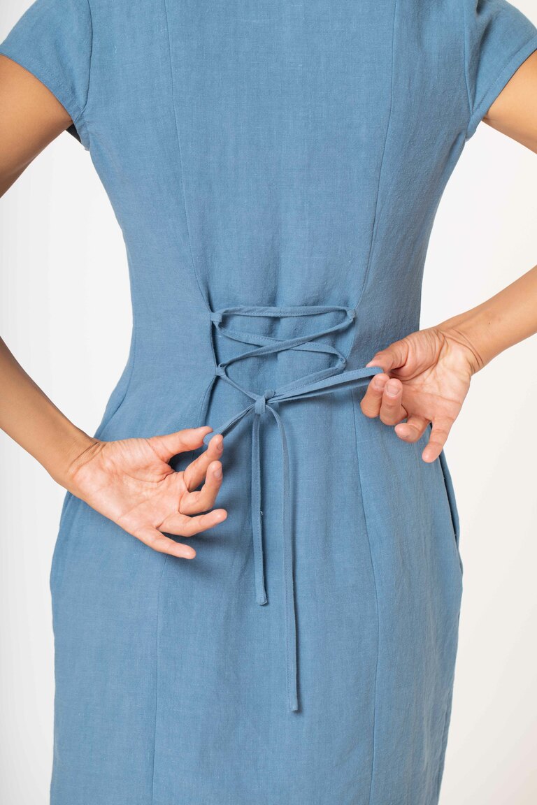 The Chantelle Dress Bonus sewing pattern, from Seamwork