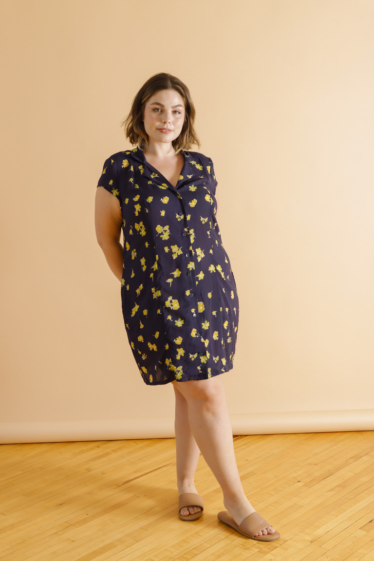 The Chantelle Dress Bonus sewing pattern, from Seamwork