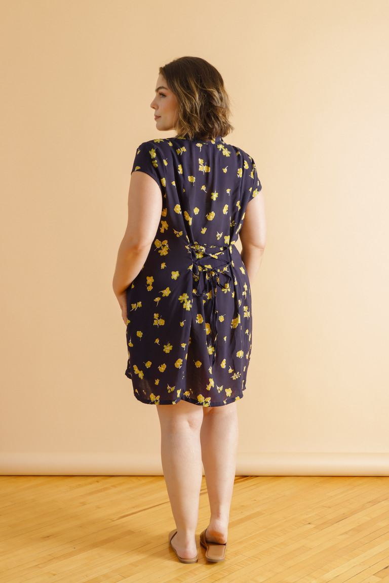 The Chantelle Dress Bonus sewing pattern, from Seamwork