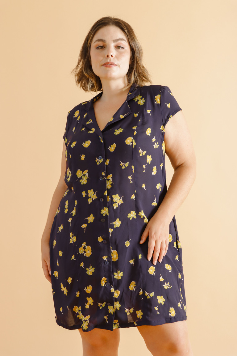The Chantelle Dress Bonus sewing pattern, from Seamwork