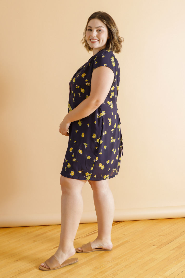 The Chantelle Dress Bonus sewing pattern, from Seamwork