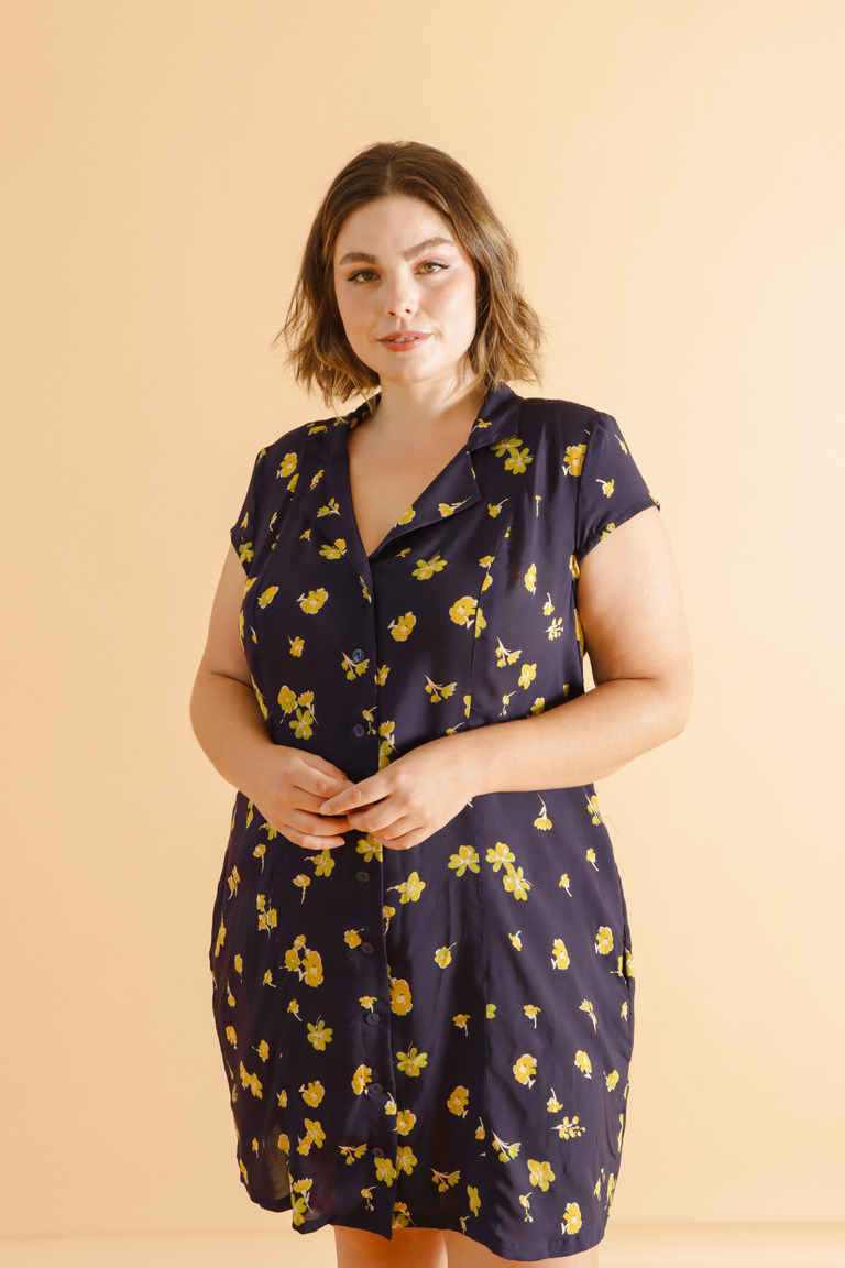 The Chantelle Dress Bonus sewing pattern, from Seamwork