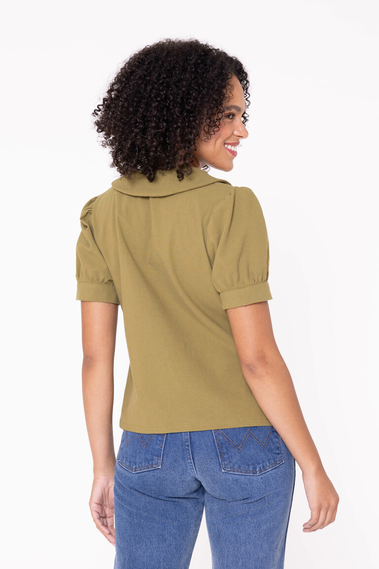 The Romie Blouse Bonus sewing pattern, from Seamwork