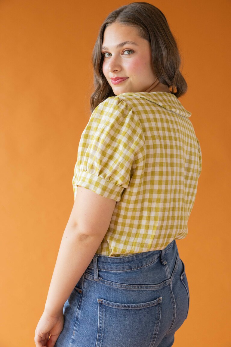 The Romie Blouse Bonus sewing pattern, from Seamwork