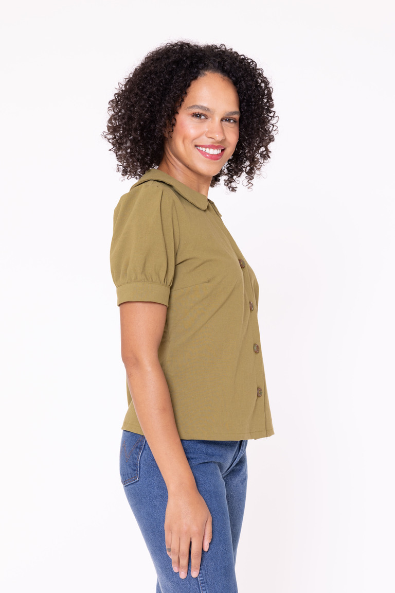 The Romie Blouse Bonus sewing pattern, from Seamwork
