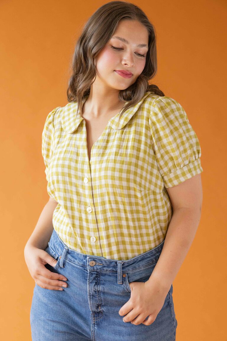 The Romie Blouse Bonus sewing pattern, from Seamwork