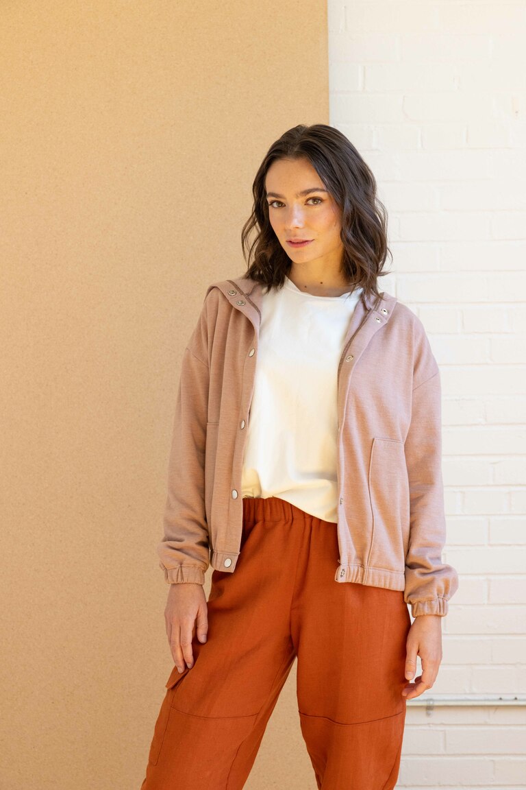 The Andi Jacket Bonus sewing pattern, from Seamwork