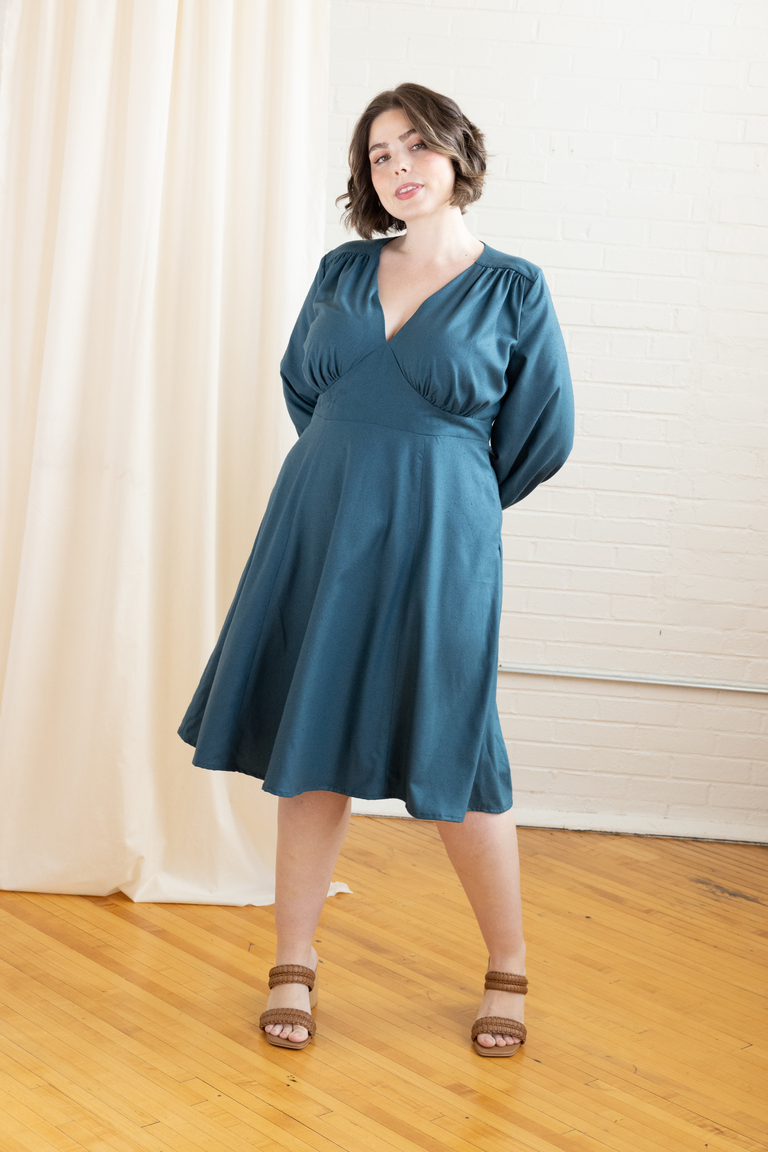 The Frankie Dress Bonus sewing pattern, from Seamwork