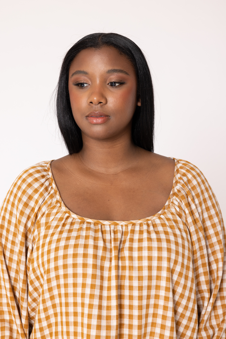 The Dara Blouse Bonus sewing pattern, from Seamwork